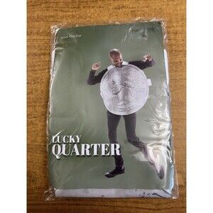 Hauntlook Adult Lucky Quarter Halloween Costume One Size Fits Most New
